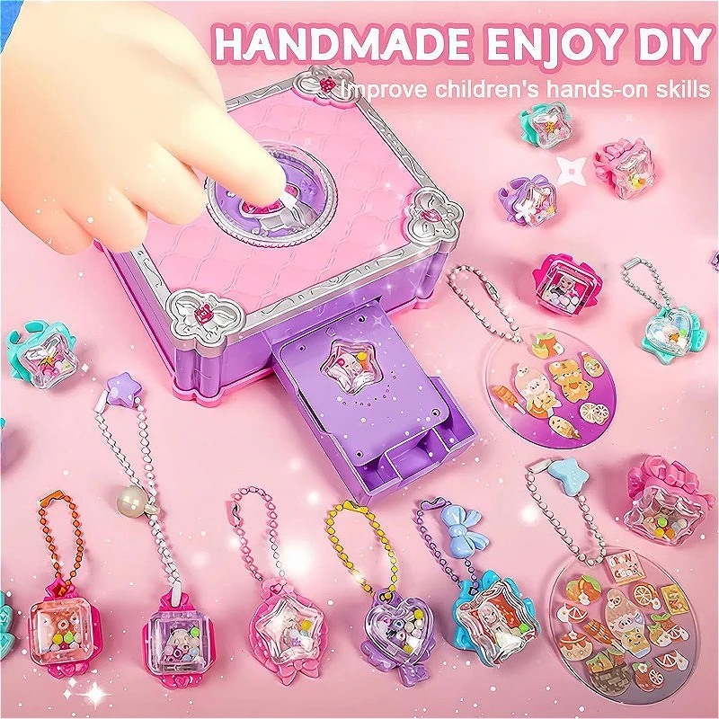 Jewelry Making Kits For Girls - 3D Etiket Yapma Seti Kendin Yap