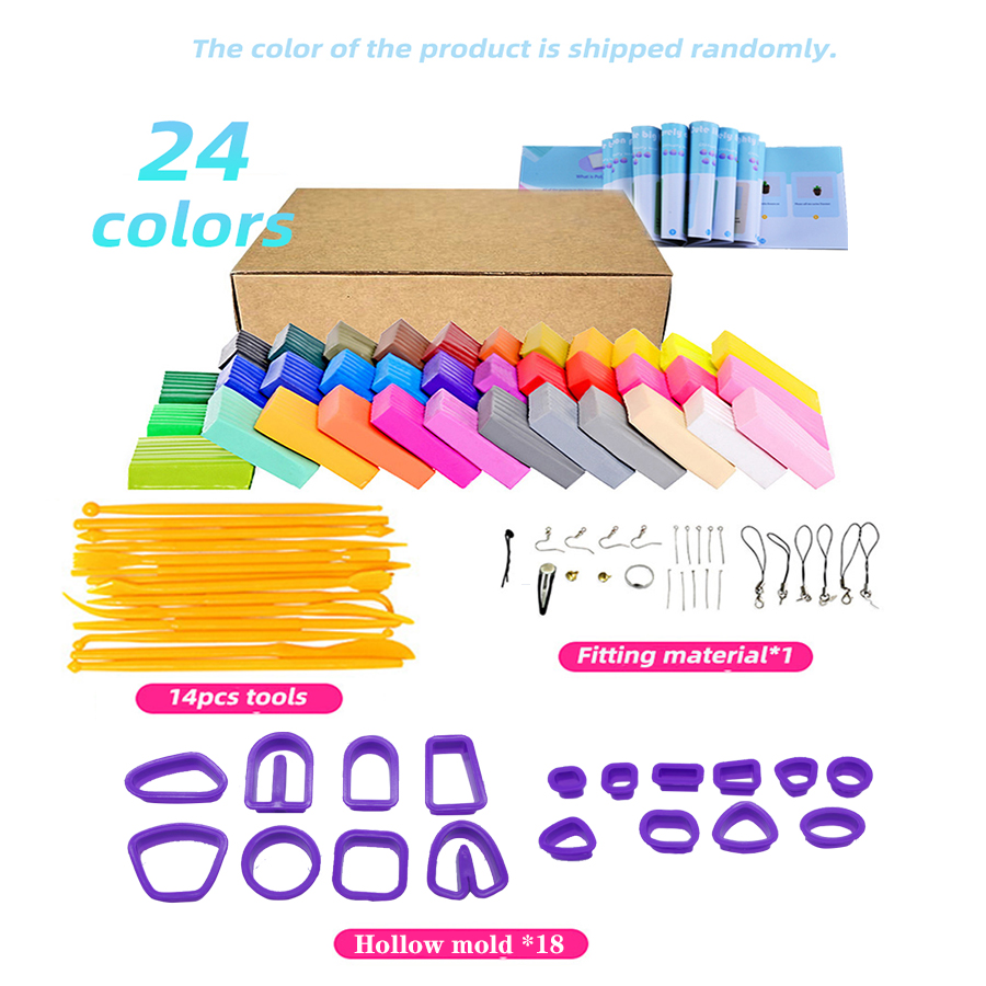 Jewelry Making Kits For Girls - Polimer Kil Küpe Yapımı Seti, 18