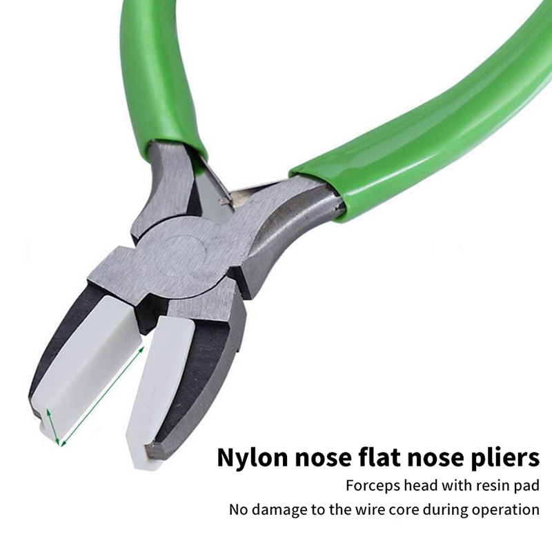 Jewelry Making Loop Pliers - ❤️ Yeşil Düz Burunlu Pense Siyah