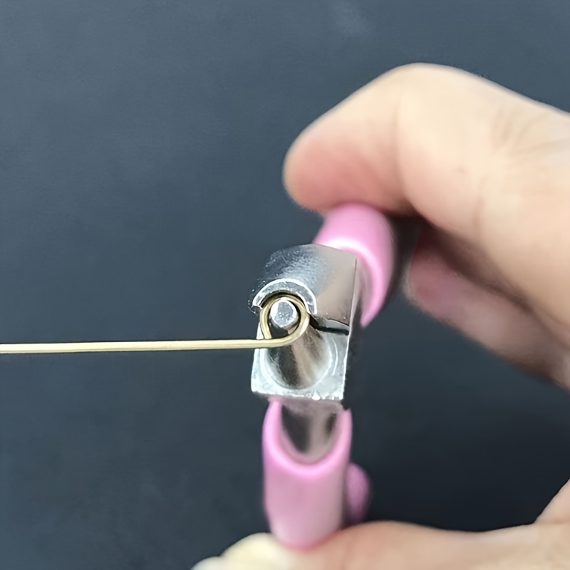 Jewelry Making Loop Pliers - 4,7 inç profesyonel yuvarlak içbükey pense,