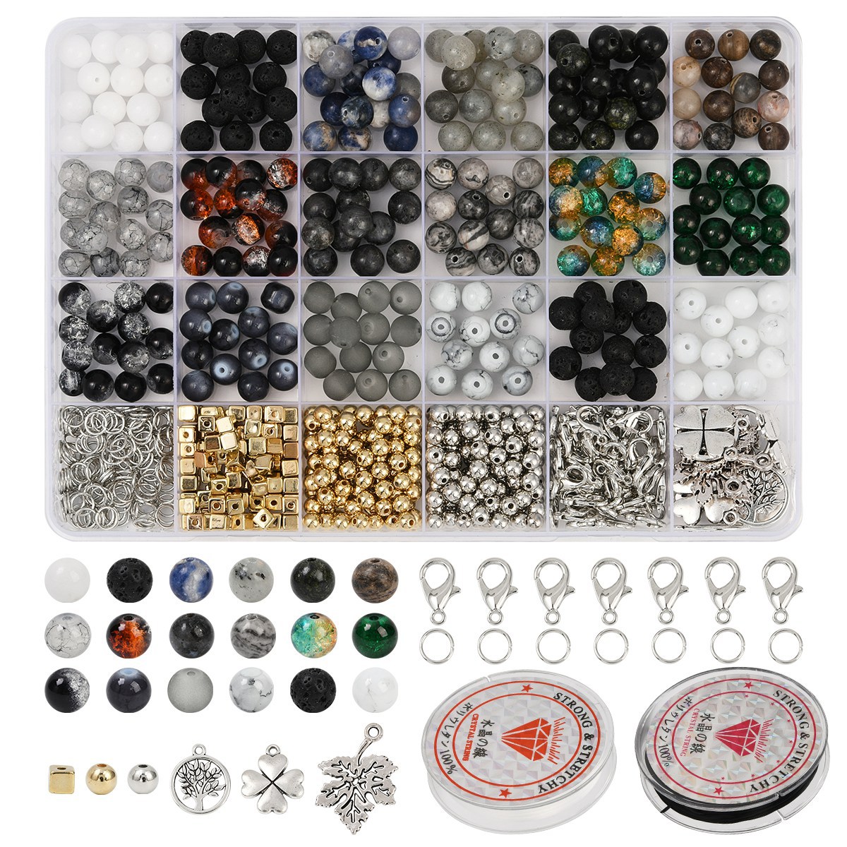 Jewelry Making Kits For Girls - Doğal Taşlar Değerli Taşlar Takı Yapımı