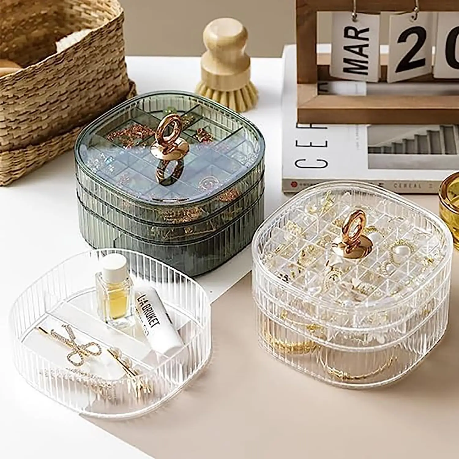Jewelry Making Organizer - Takı Kutusu, Saplı Takı Düzenleyici, Kadınlar