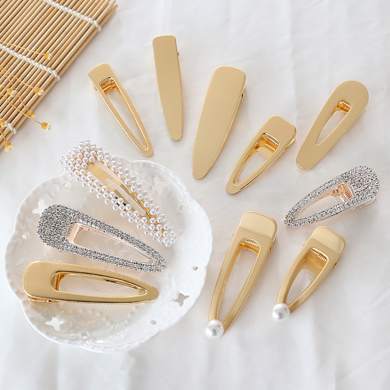 Jewelry Making Kits For Girls - 10 adet Metal Altın Tokalar Taban