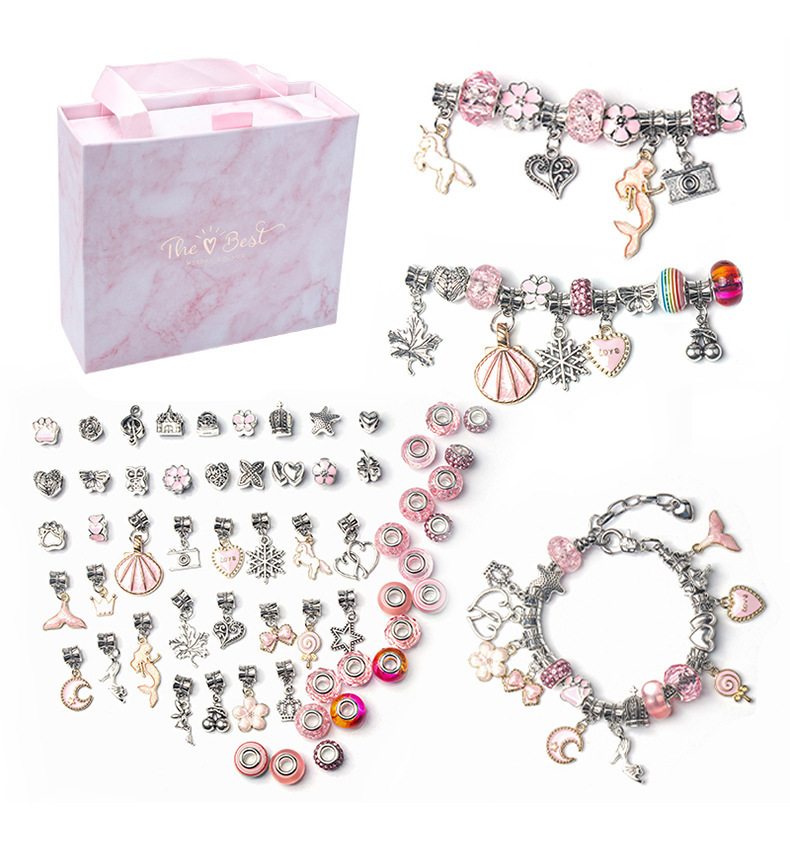 Jewelry Making Kits For Girls - Kolay örgülü mektup boncuk Firendship için