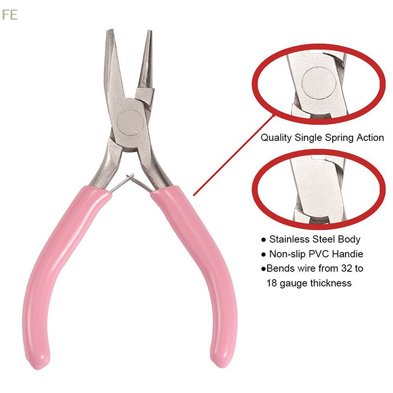 Jewelry Making Loop Pliers - [F] Yuvarlak İçbükey Pense Tel Döngü