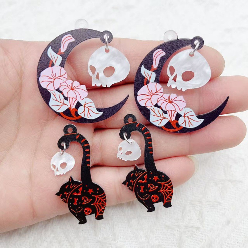 10 adet Cadılar Bayramı Akrili - Jewelry Making Factory incelemesi ve fiyatı
