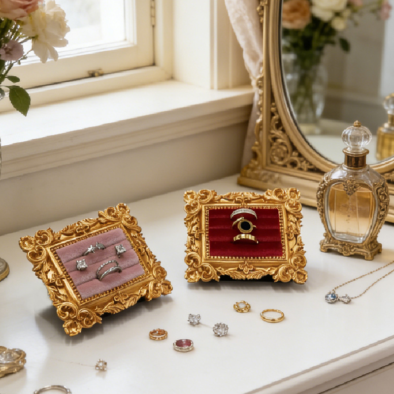 Vintage Resim Çerçevesi Halka  - Jewelry Making Organizer incelemesi ve fiyatı
