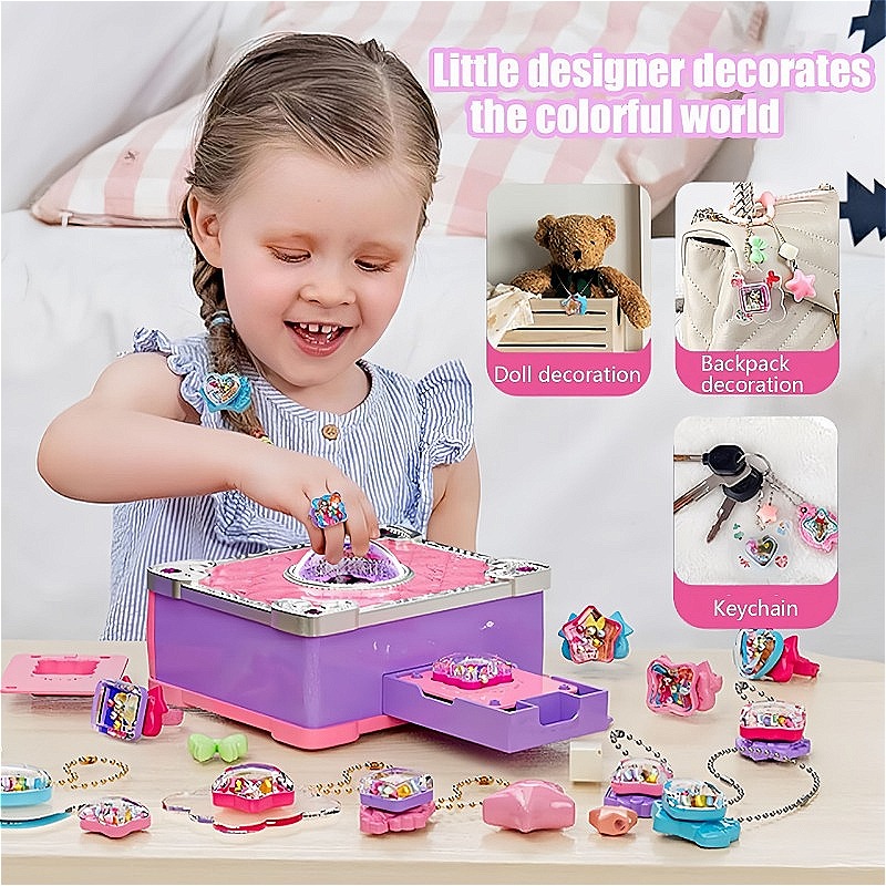 3D Etiket Yapma Seti Kendin Ya - Jewelry Making Kits For Girls incelemesi ve fiyatı