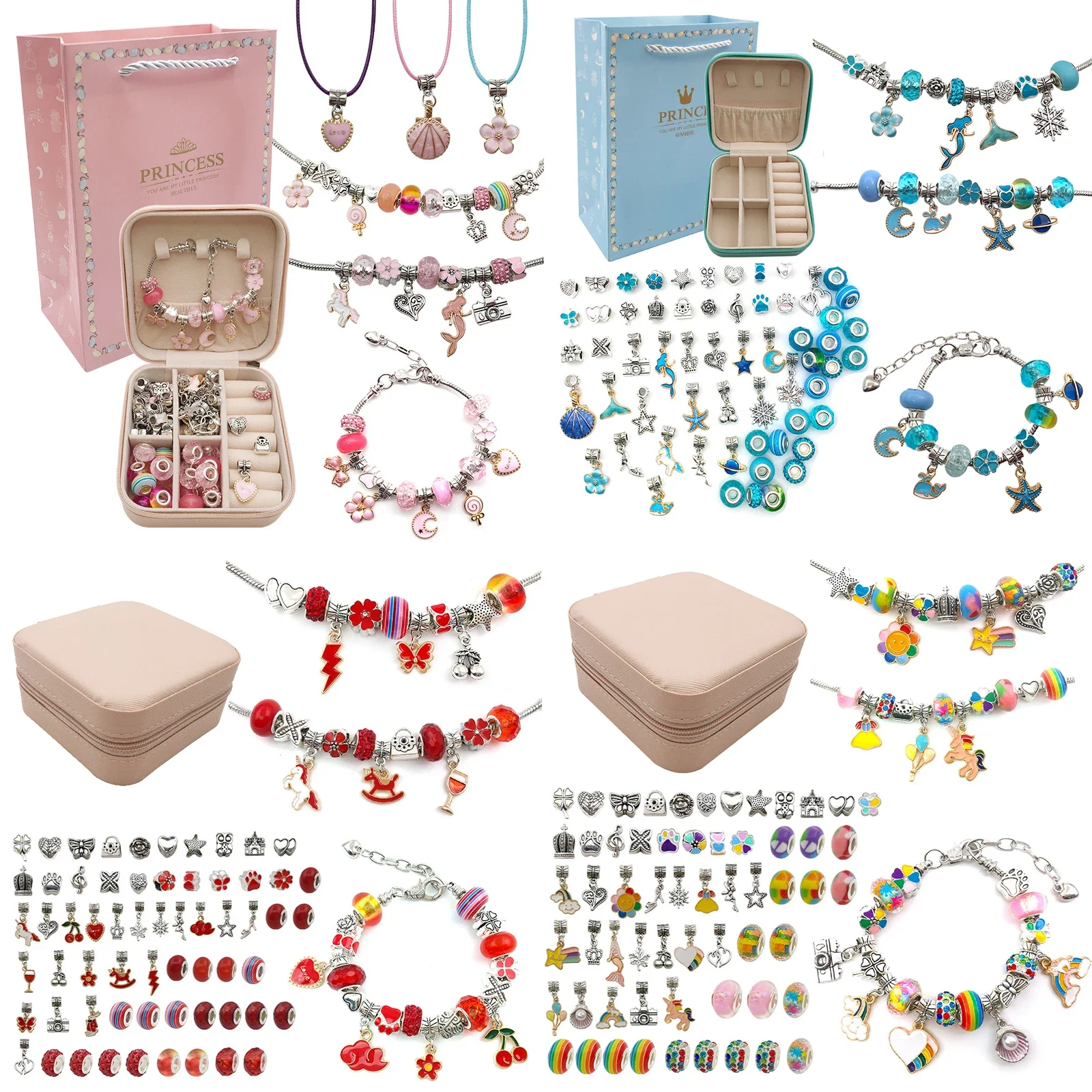 Kızlar için Charm bilezik yapm - Jewelry Making Kits For Girls incelemesi ve fiyatı
