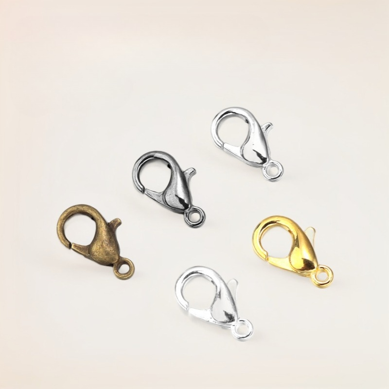 100 adet 9 12 14mm çinko alaşı - Jewelry Making Factory incelemesi ve fiyatı