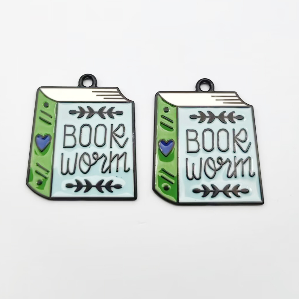10 adet Çiçek Kitap Charm Takı - Jewelry Making Guide Book incelemesi ve fiyatı