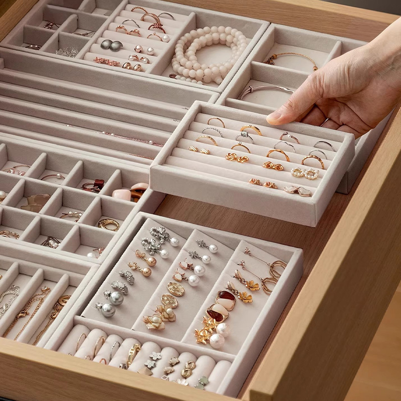 Yeni Kadife Mücevher Tepsisi K - Jewelry Making Organizer incelemesi ve fiyatı