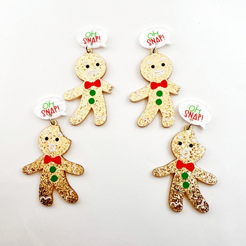 10 adet Sevimli Noel Zencefill - Jewelry Making Pendants incelemesi ve fiyatı