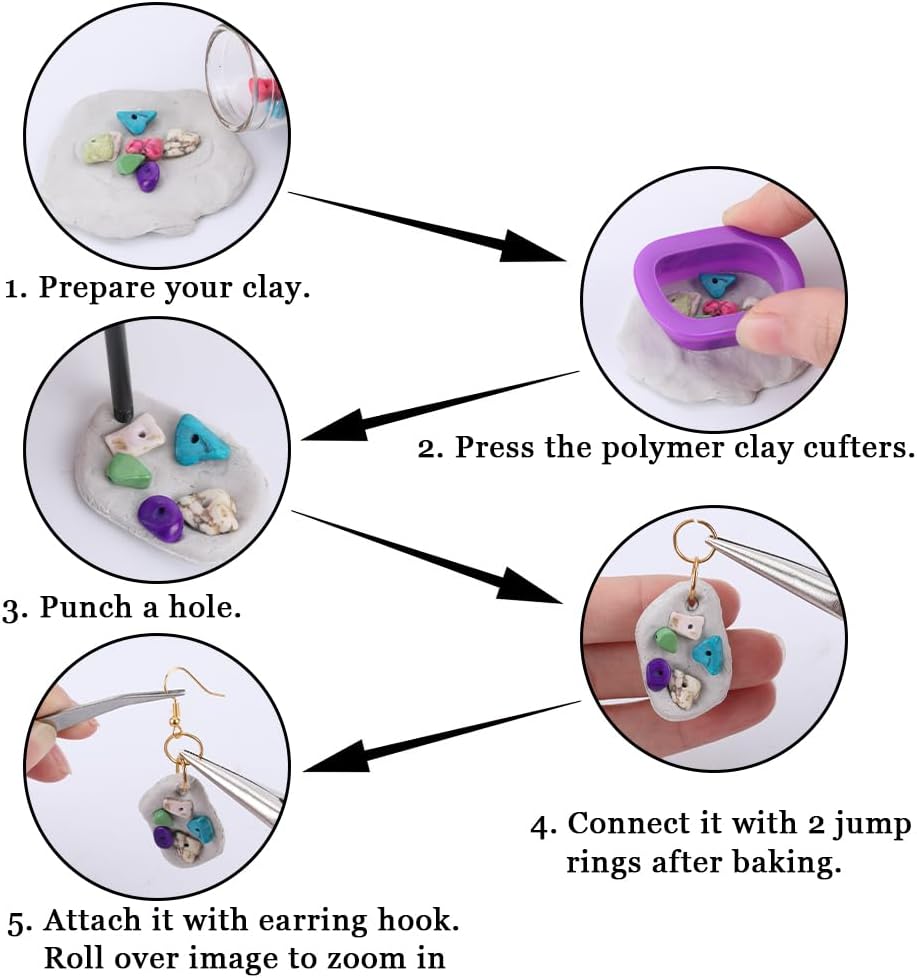 Polimer Kil Küpe Yapımı Seti,  - Jewelry Making Kits For Girls incelemesi ve fiyatı