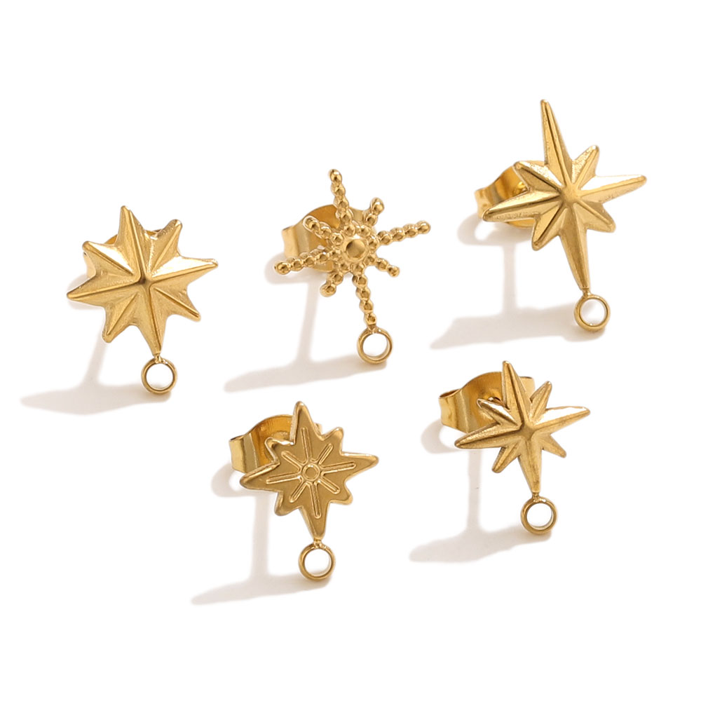 6 adet Paslanmaz Çelik Yıldız  - Jewelry Making Workshops incelemesi ve fiyatı