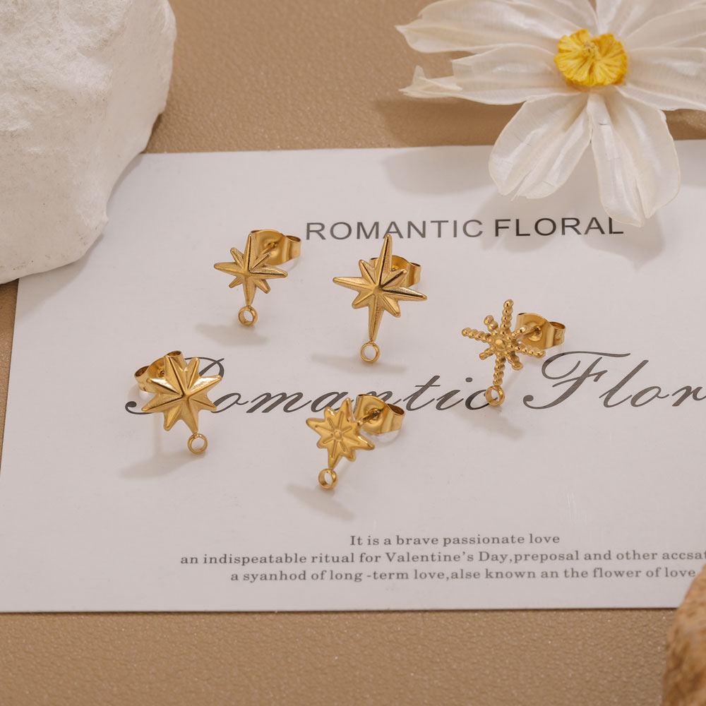6 adet Paslanmaz Çelik Yıldız  - Jewelry Making Workshops incelemesi ve fiyatı