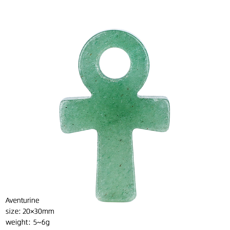 Yeşil Aventurin Ankh Çapraz Ko - Jewelry Making Michaels incelemesi ve fiyatı