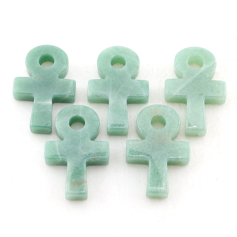 Yeşil Aventurin Ankh Çapraz Ko - Jewelry Making Michaels incelemesi ve fiyatı