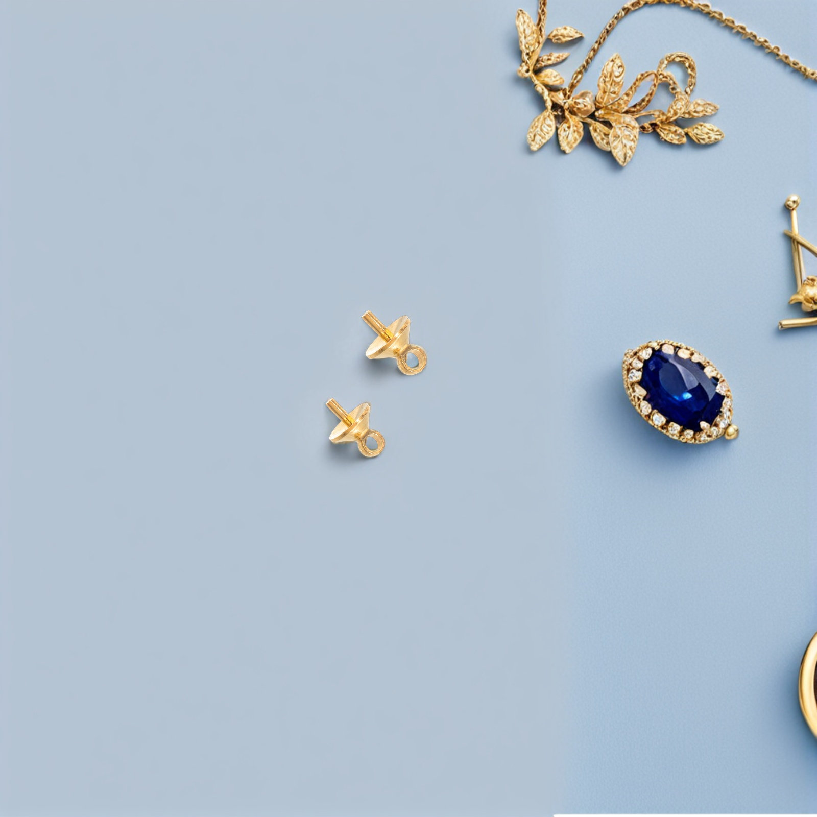 100 Adet Bakır Yarım Delikli G - Jewelry Making Eye Pins incelemesi ve fiyatı