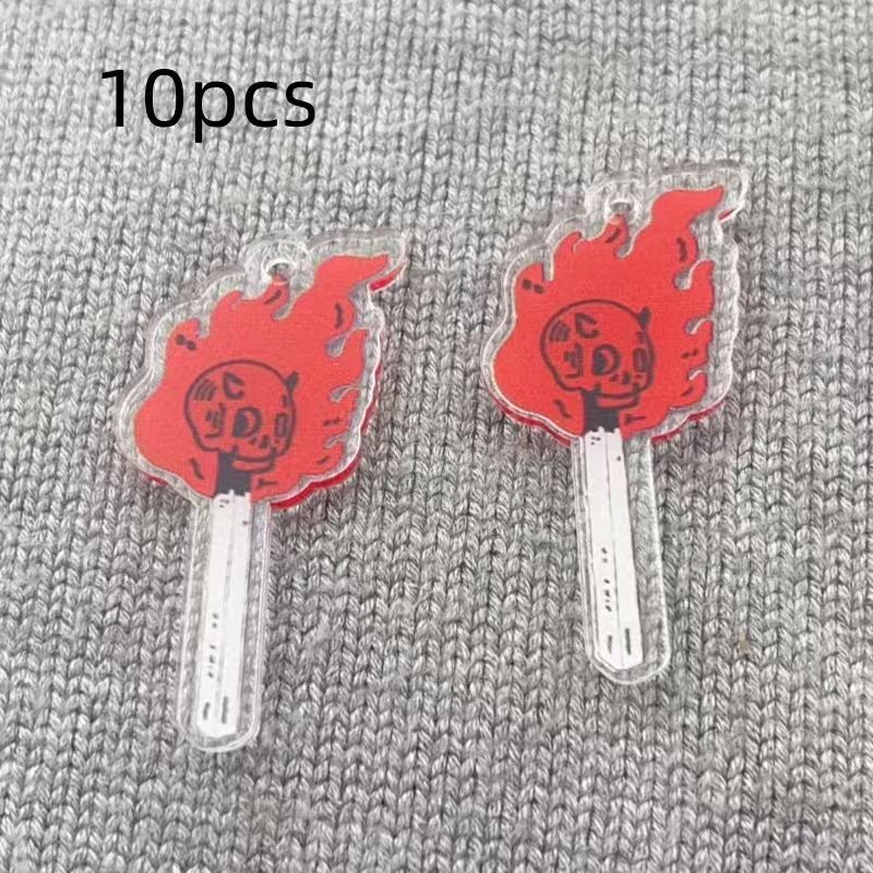 10 adet akrilik kafatası kolye - Jewelry Making Factory incelemesi ve fiyatı