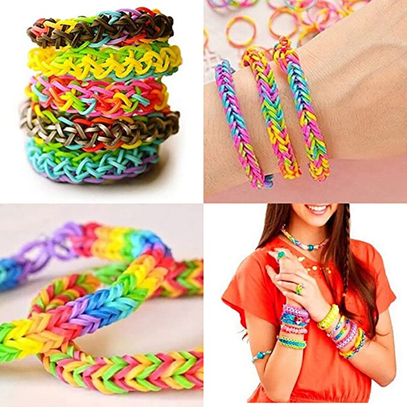 600 adet Renkli Lastik Bant Bi - Jewelry Making Workshops incelemesi ve fiyatı
