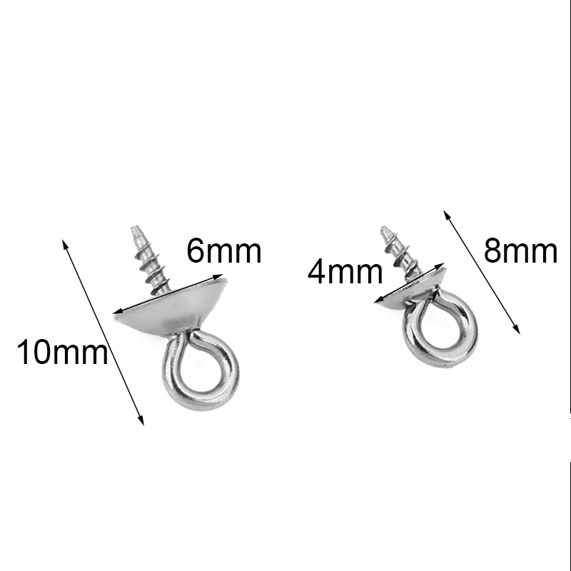20 adet Paslanmaz Çelik İnci K - Jewelry Making Eye Pins incelemesi ve fiyatı