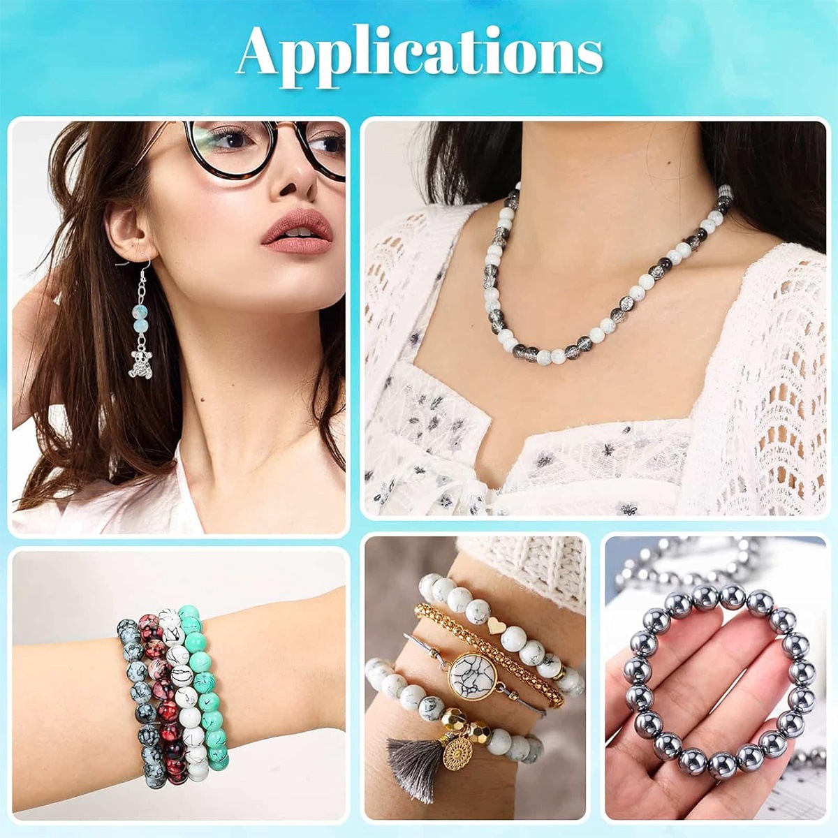 Doğal Taşlar Değerli Taşlar Ta - Jewelry Making Kits For Girls incelemesi ve fiyatı