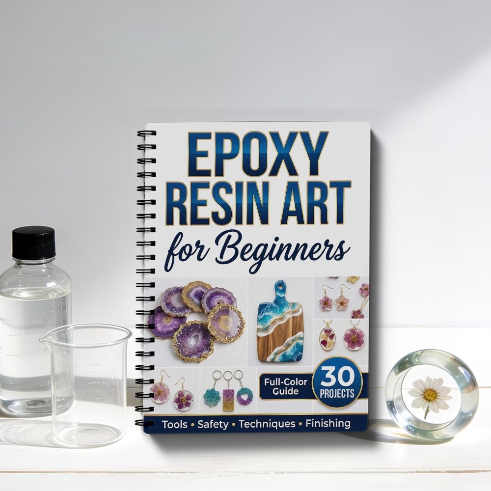 Adım Adım Epoksi Reçine Sanatı - Jewelry Making For Beginners Book incelemesi ve fiyatı
