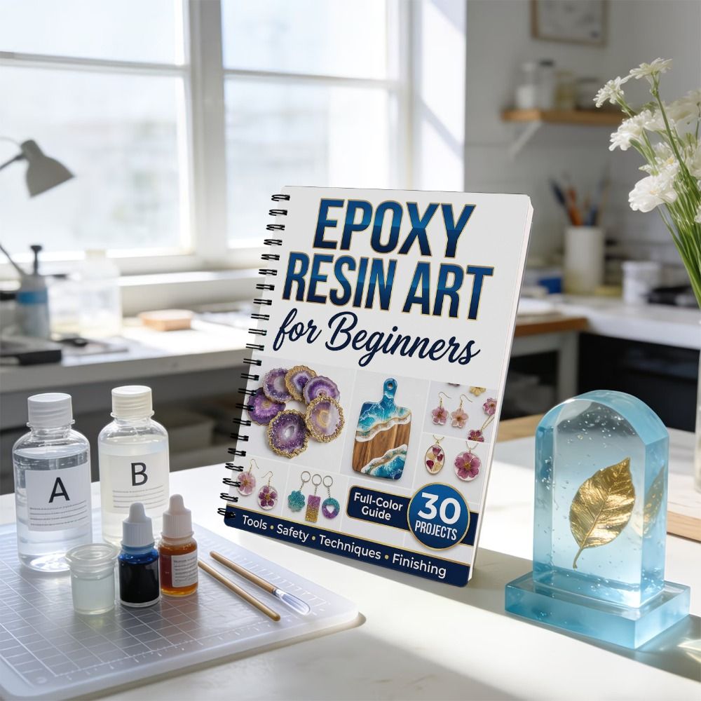Adım Adım Epoksi Reçine Sanatı - Jewelry Making For Beginners Book incelemesi ve fiyatı