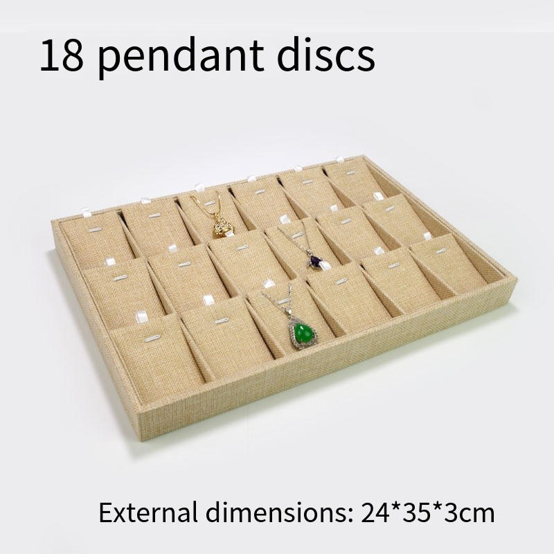 Zarif Keten Takı teşhir tepsis - Jewelry Making Organizer incelemesi ve fiyatı
