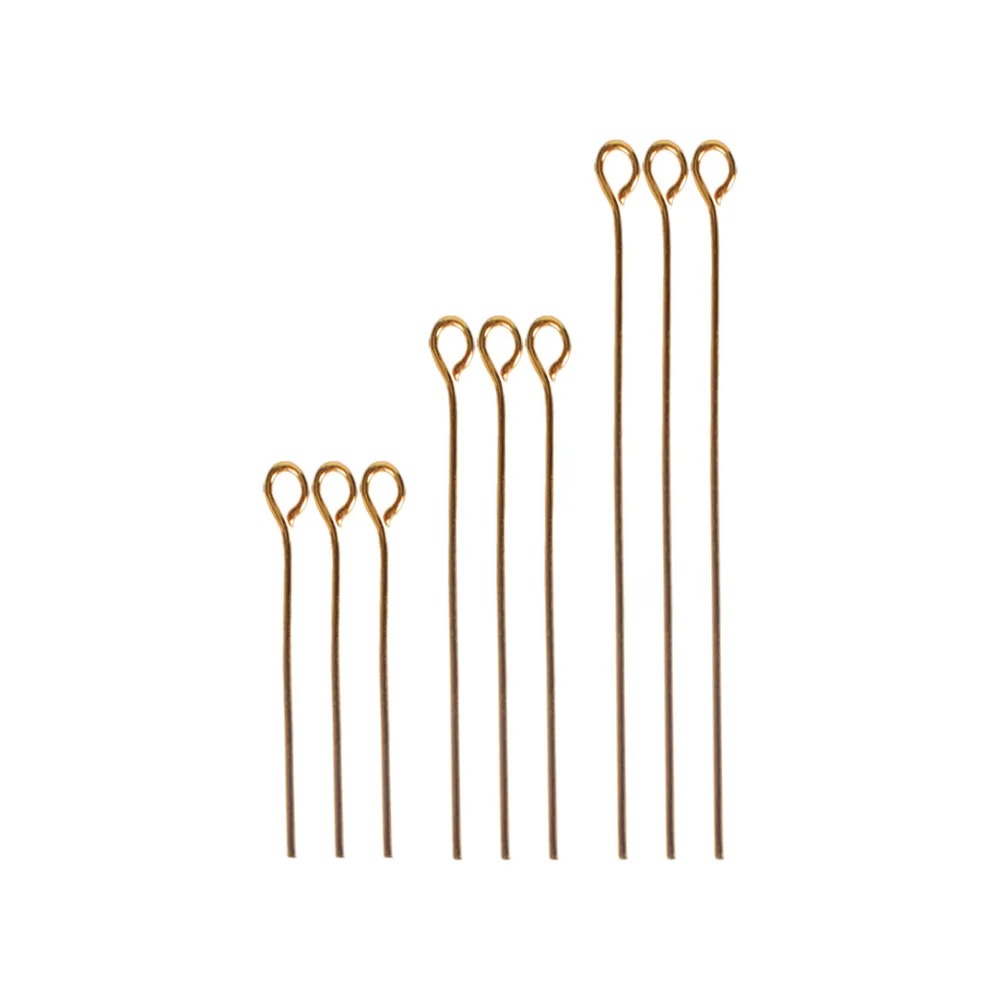 200 ADET 16 20 30mm Mini Metal - Jewelry Making Eye Pins incelemesi ve fiyatı