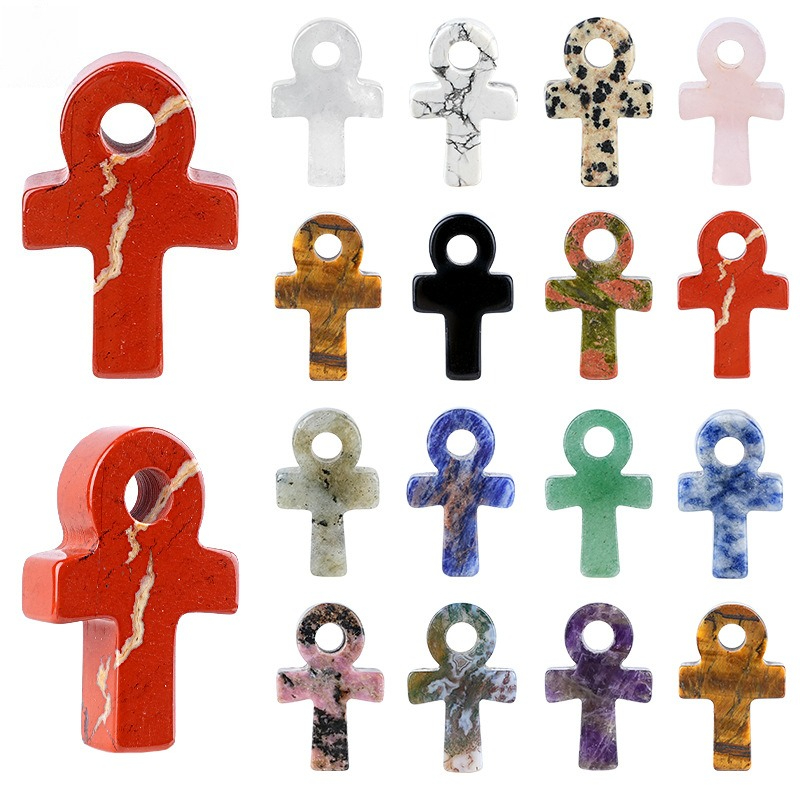 Doğal Taş Kristal Ankh Kolye Ç - Jewelry Making Michaels incelemesi ve fiyatı