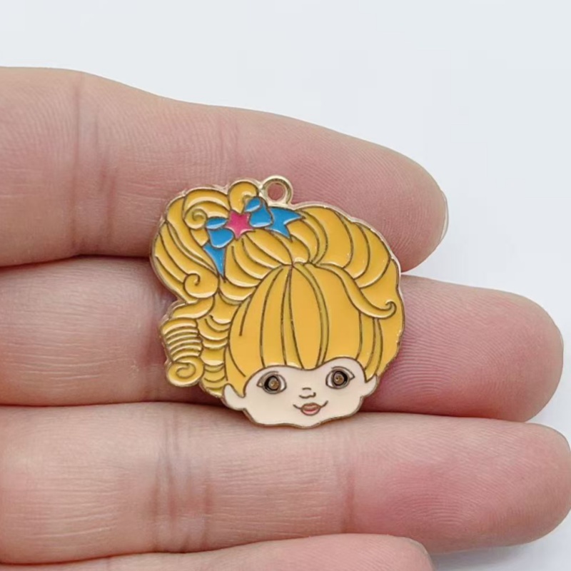 10 adet Sevimli Küçük Kız Emay - Jewelry Making Factory incelemesi ve fiyatı