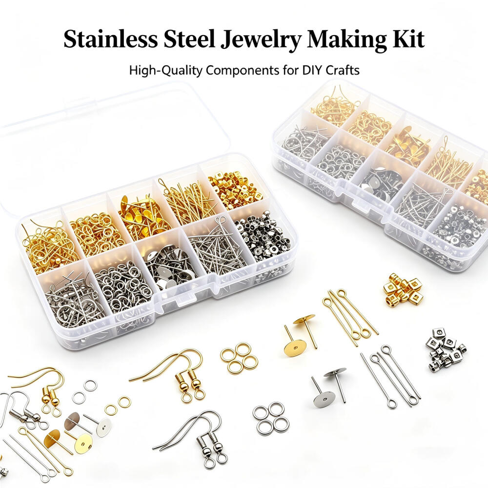 1 takım kutu kulak kancası tek - Jewelry Making Organizer incelemesi ve fiyatı